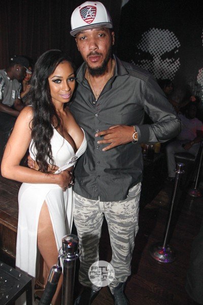 Karlie Redd And Lyfe Jennings Parties At Tongue And Groove