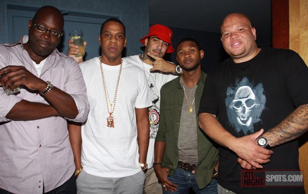 Jay-Z and Usher at Bottles & Strikes – Atlnightspots