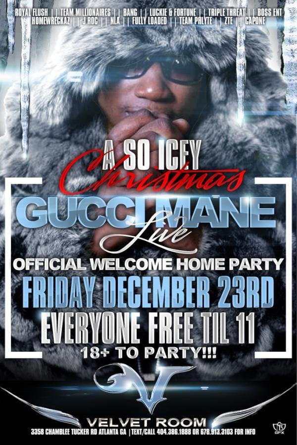 So Icey Christmas Gucci Mane Live Friday December 23rd