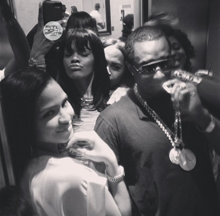 Teyana Taylor Parties With Diddy & Cassie After Mayweather Fight ...