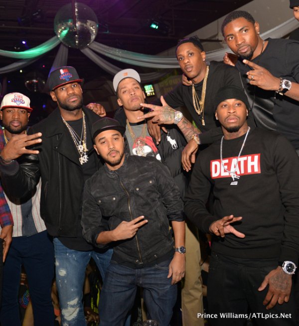 2 Chainz, Shaq & More Partied With Lebron James And Dwyane Wade In ...