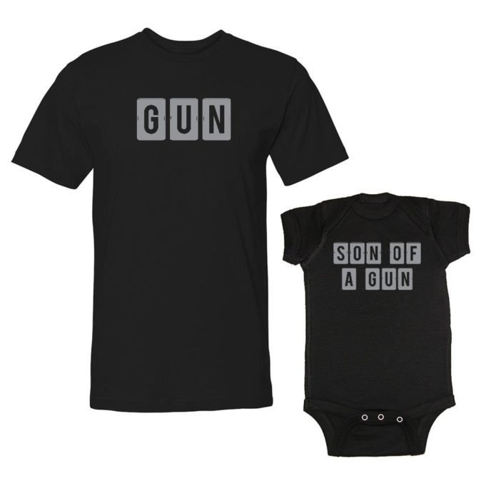 dad and son shirt set