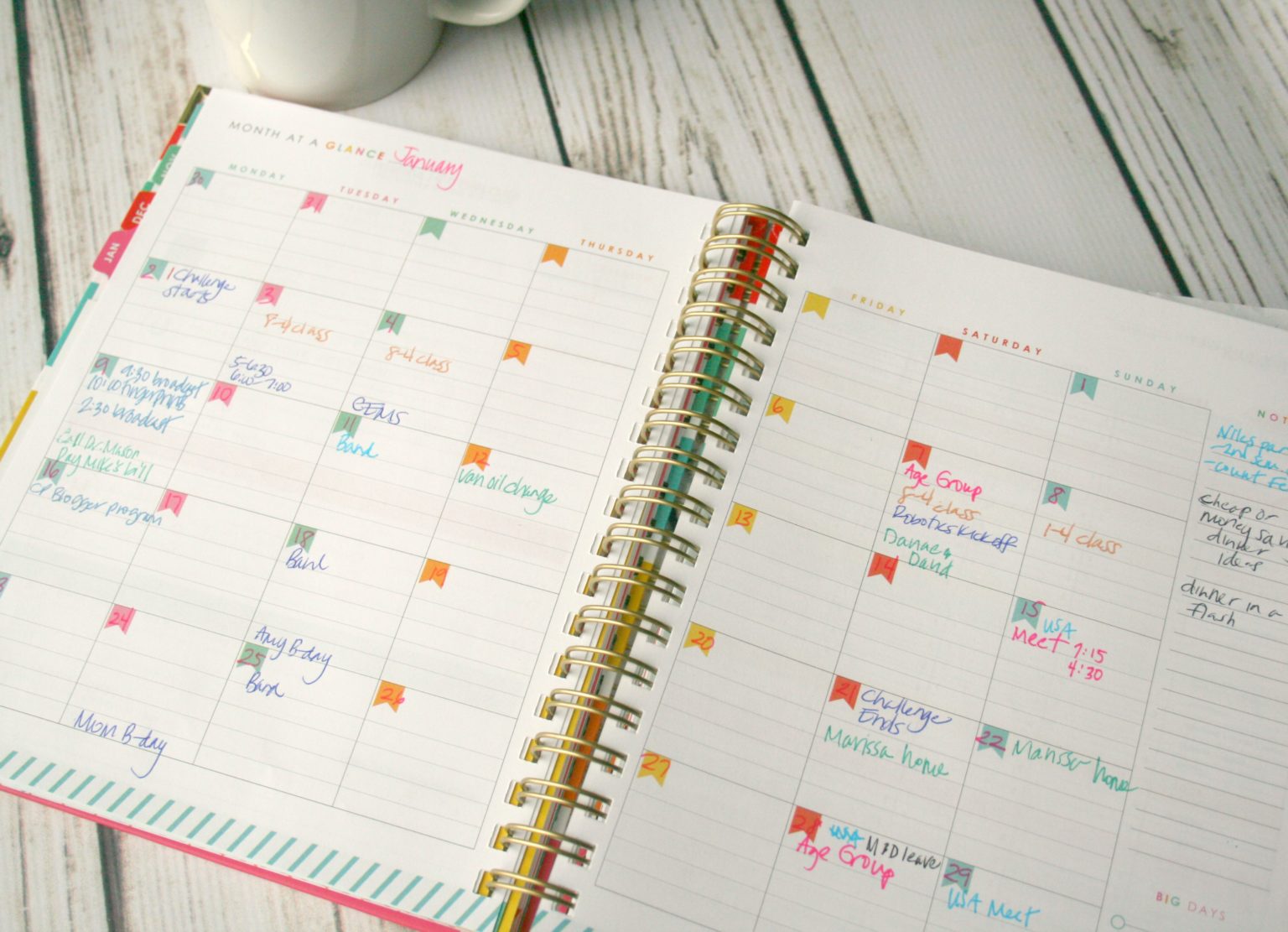 How To Use A Planner To Stay Organized And On Time Atlanta Celebrity News